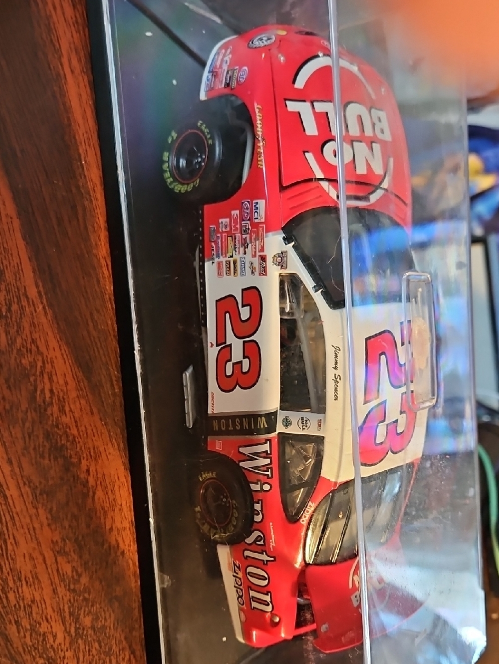 Winston No Bull Red & White #23 Die-Cast Collectible Car